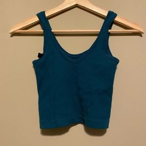 Ribbed workout top